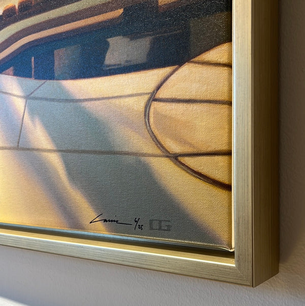 When the Sun Dips 7/25 - Framed