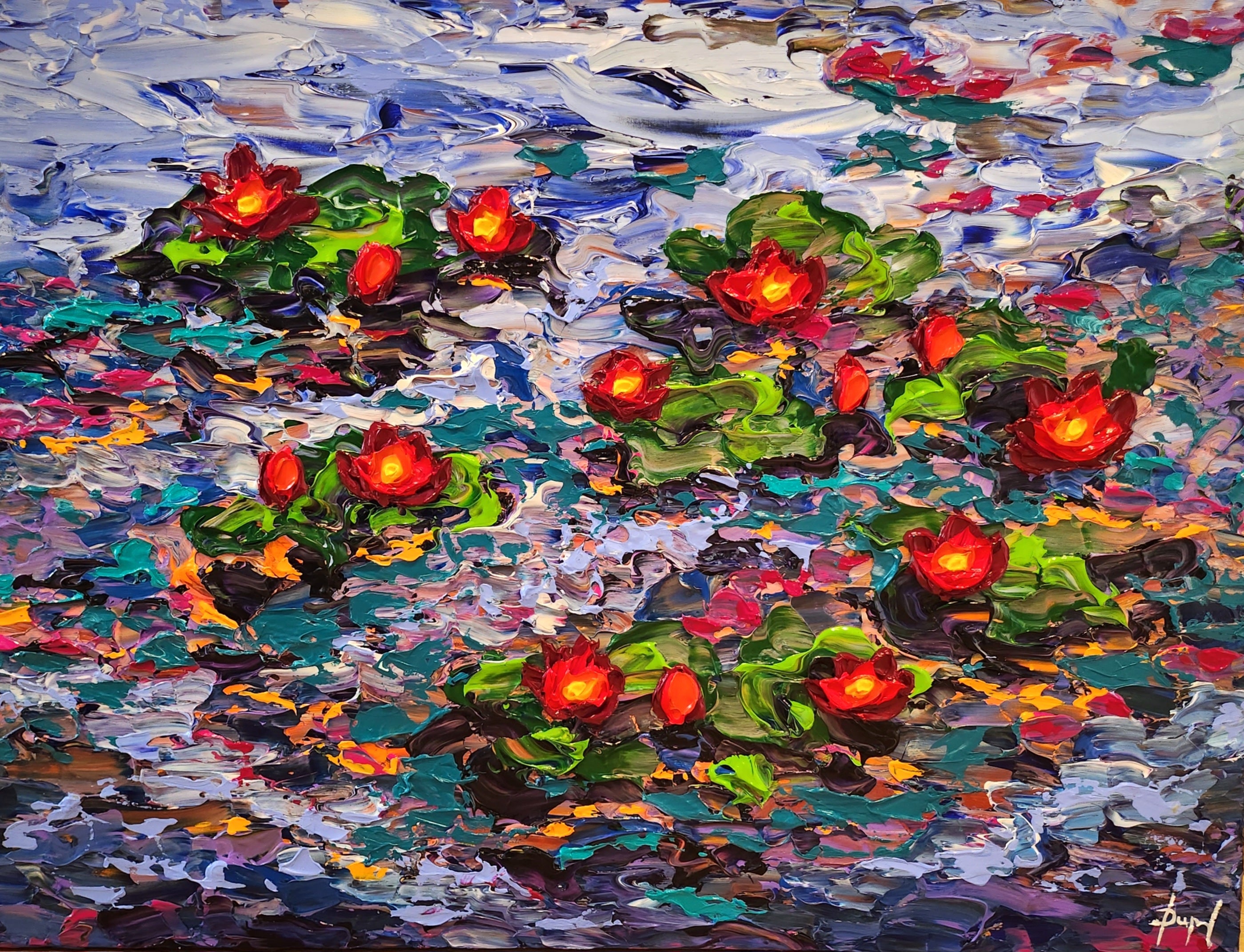 Beautiful Water Lilies of Delight