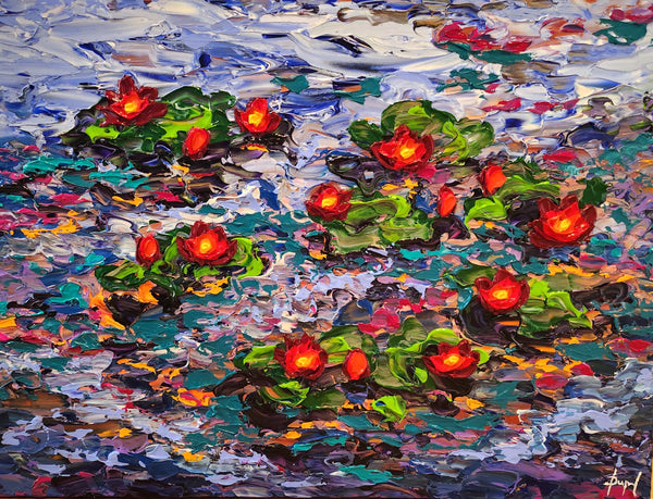 Beautiful Water Lilies of Delight