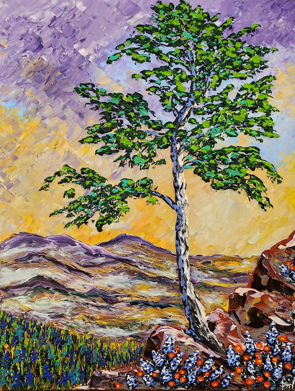 Harmony of Violet Skies