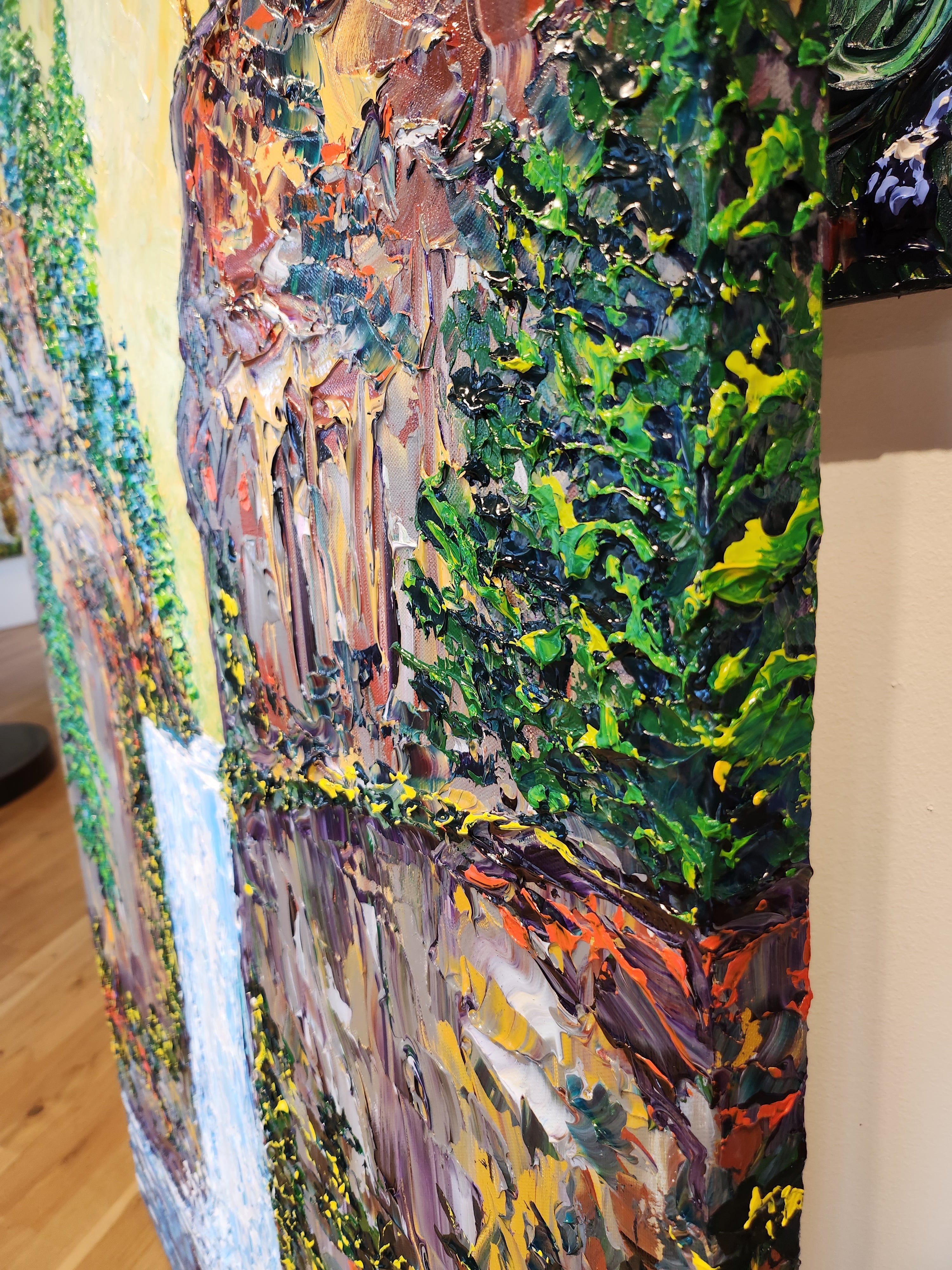 Waterfall of Colorful Vibrance