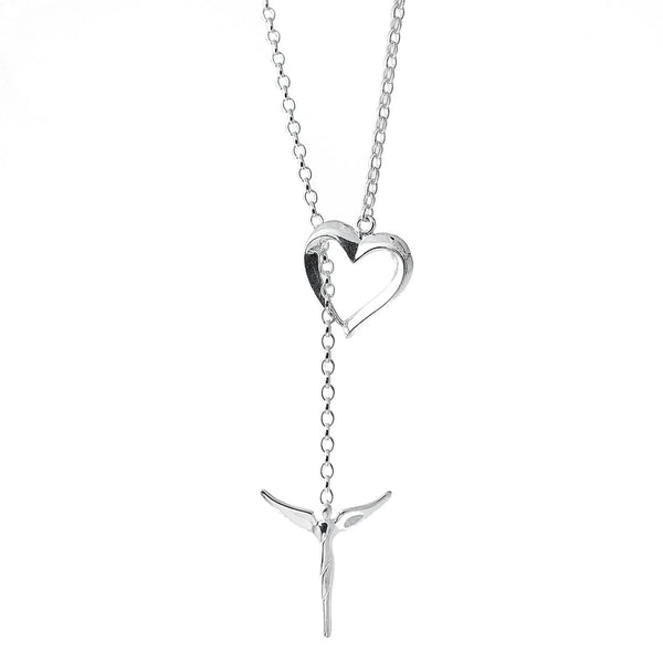Lariat Heart Necklace
