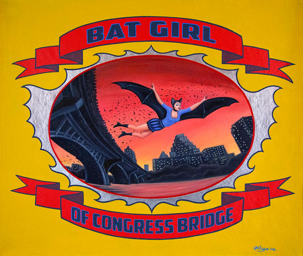 BAT GIRL OF CONGRESS BRIDGE 50/50