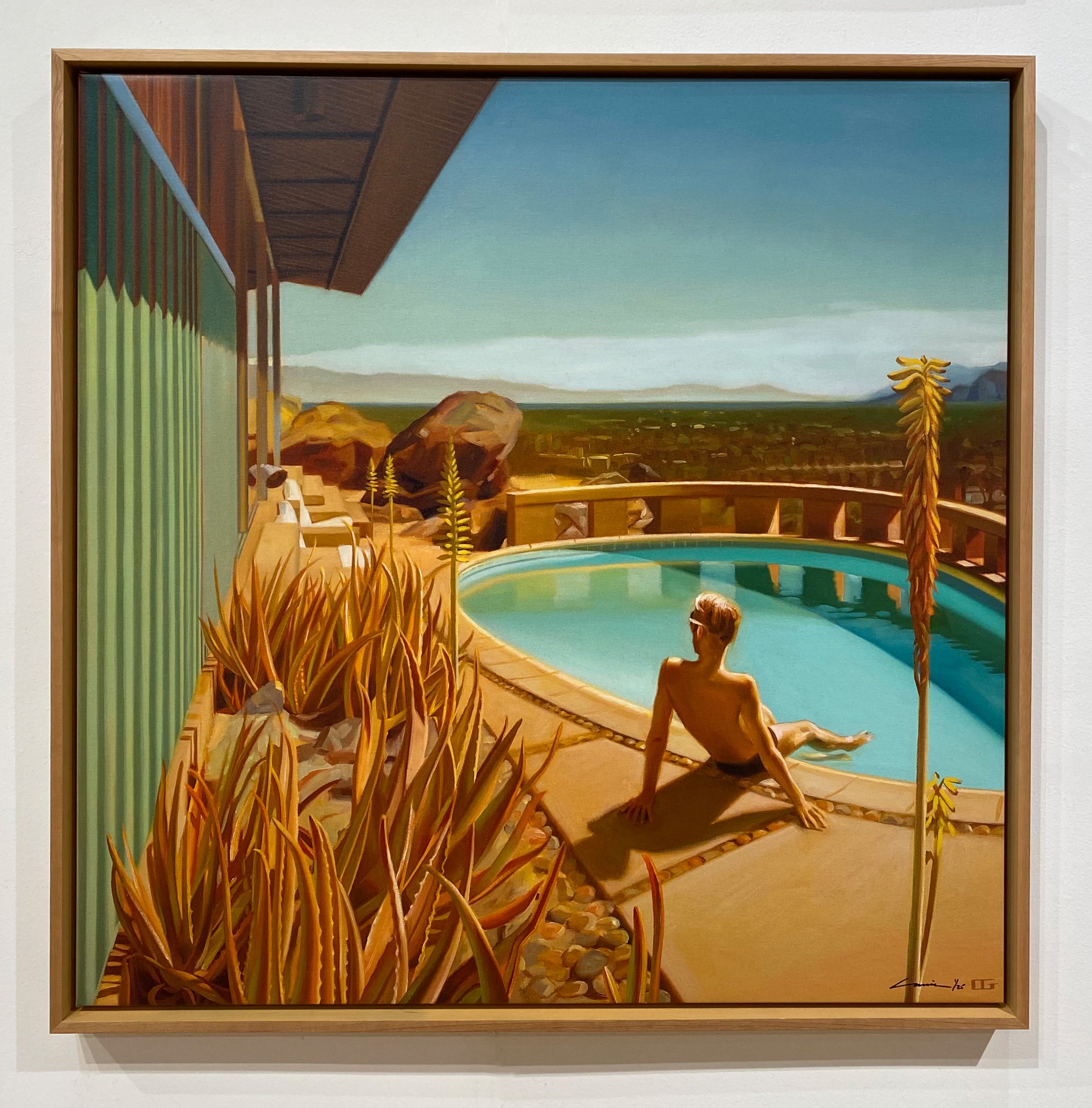 Frey House 1/25 - Framed