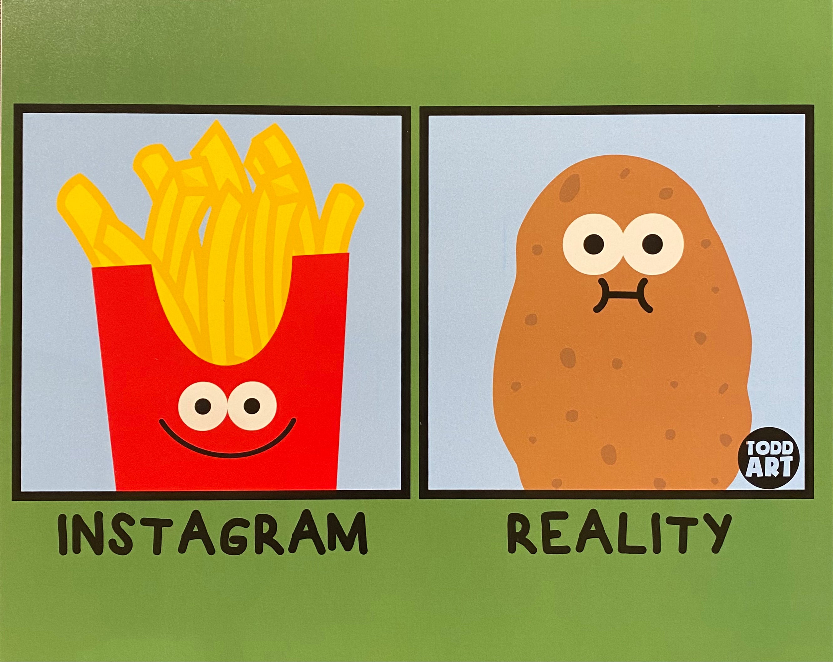 Instagram vs Reality