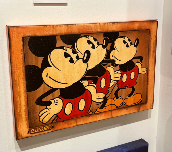 Three Vintage Mickeys