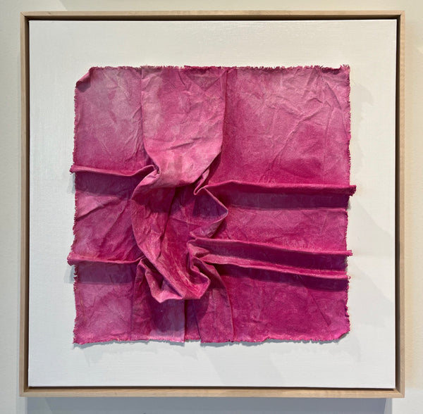 Canvas Sculpture Hot Pink