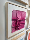 Canvas Sculpture Hot Pink