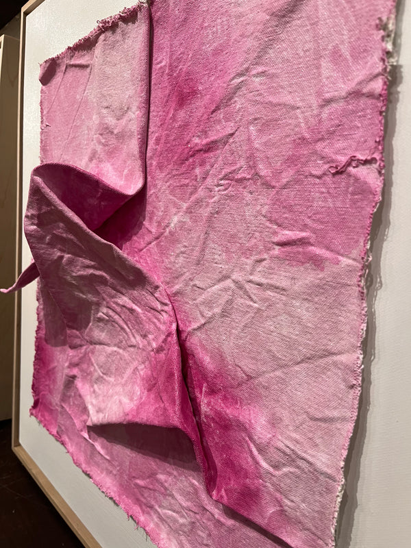 Canvas Sculpture Pink