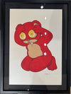 I Think I Am Losing My Mind- 51/75 - on Opal - Framed