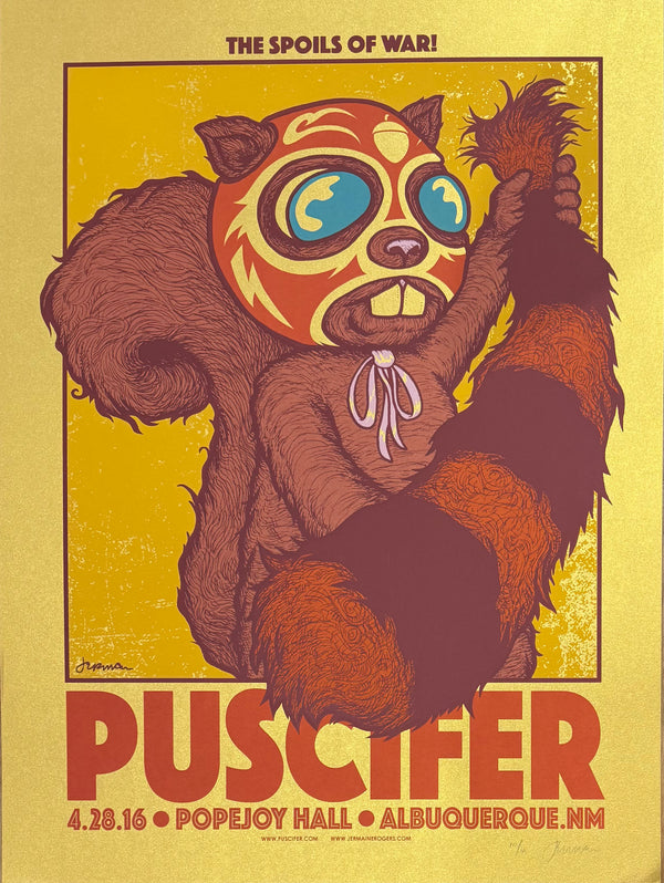Puscifer - Albuquerque, NM 4.28.16 3/40 - Gold Stardream