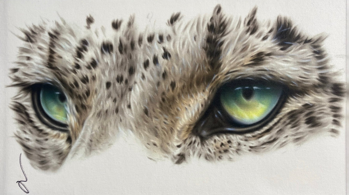 Snow Leopard Eyes