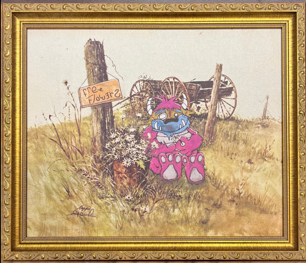 Free Flowers - Framed