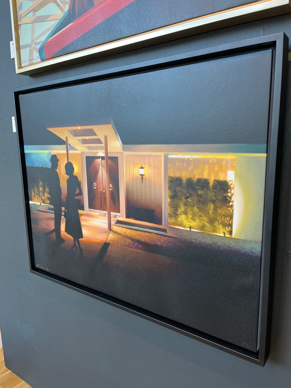 Carrie Graber's artwork custom framed by Ao5 Gallery.
