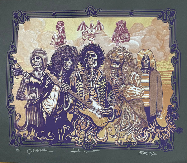 27 Club - RARE A/P on Black Stardream Signed By All 3 Artists