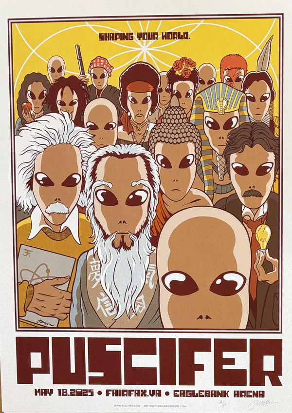 Puscifer - May, 18th, 2025 Fairfax VA, Shaping Your World A/P on Opal Stardream