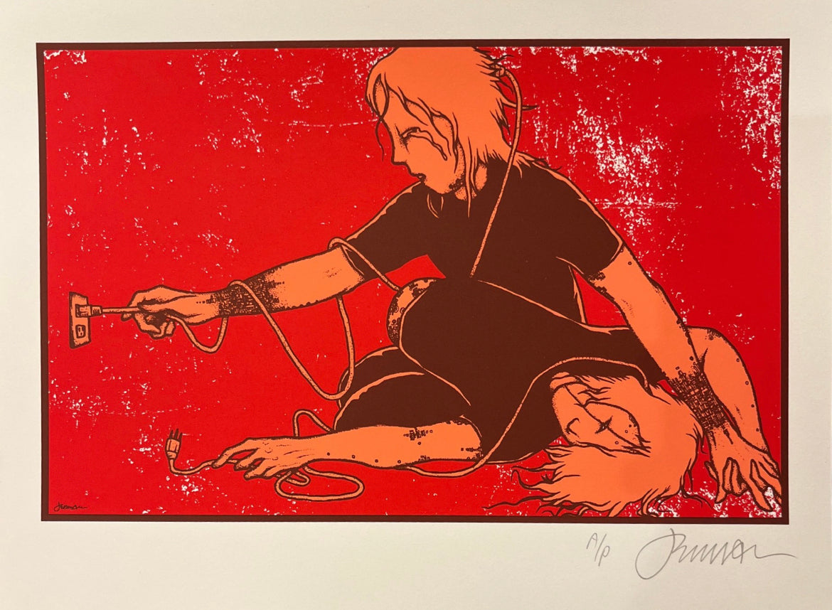 You Can Unplug If You Like - Handbill - AP