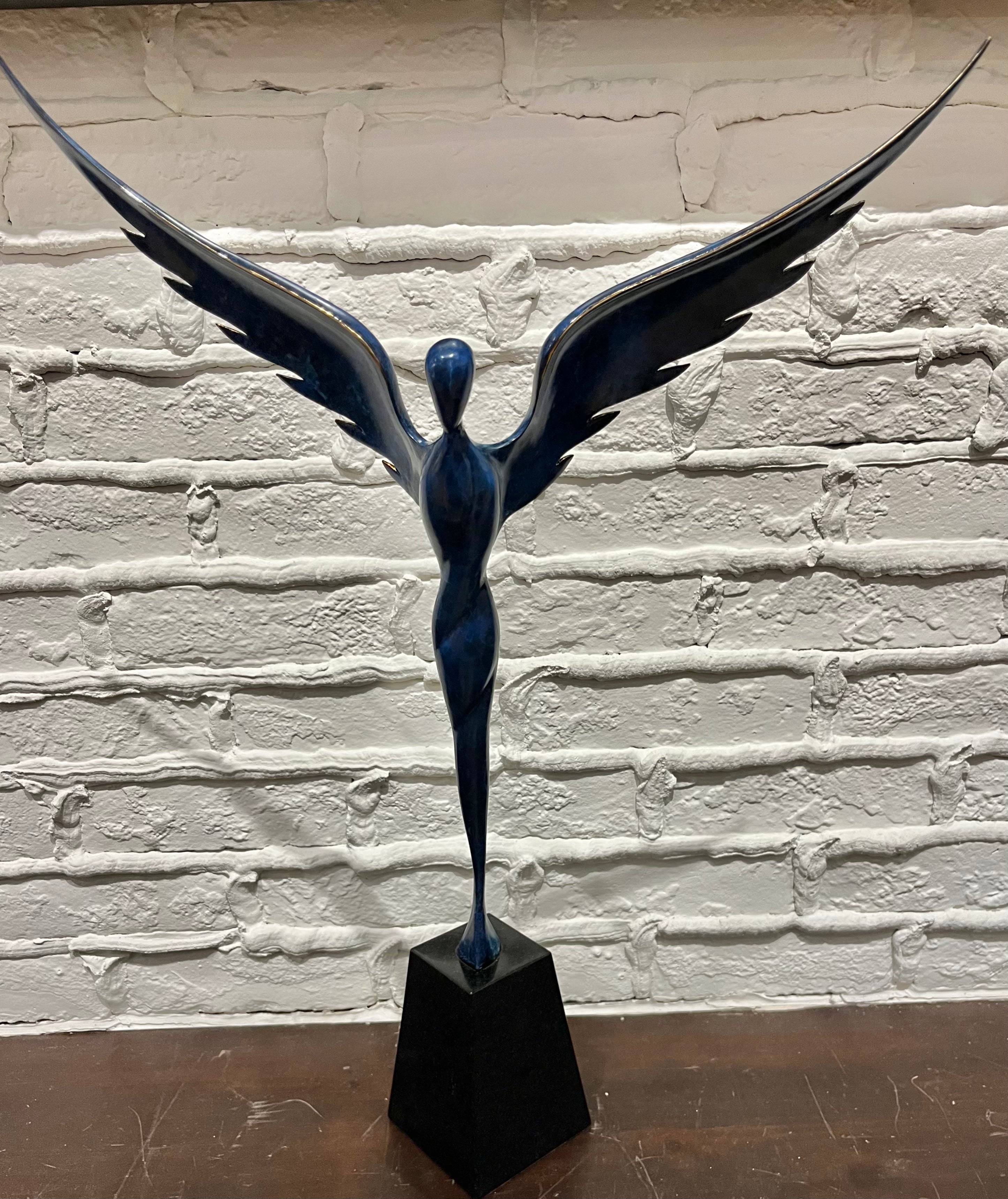 Angel of Reconciliation - Large - Cobalt Blue II