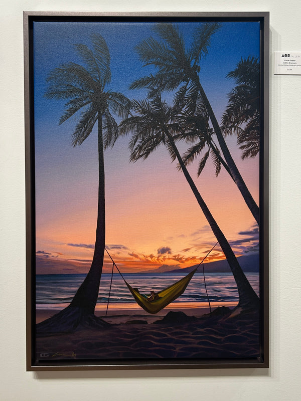 Coffee & Sunsets 1/25 - Framed