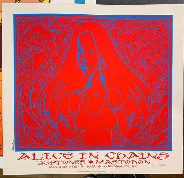 Alice in Chains, Deftones, Mastodon Vancouver 10.7.10 - A/P