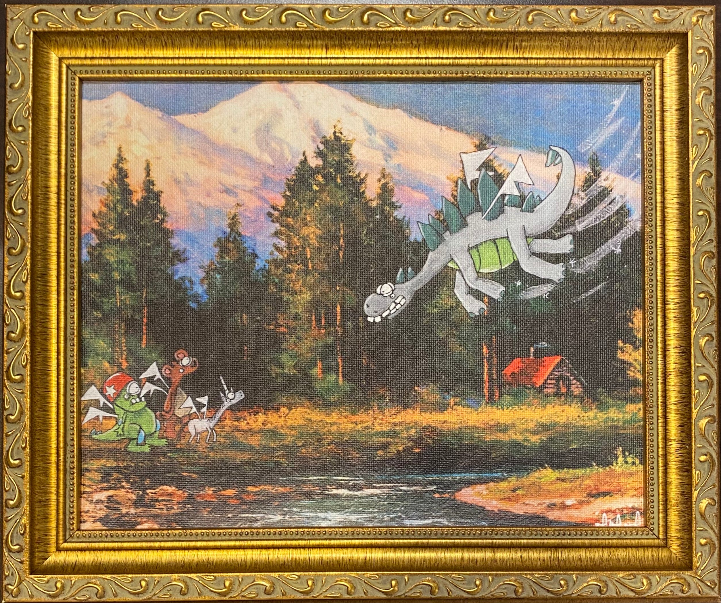 Flying Lessons - Framed