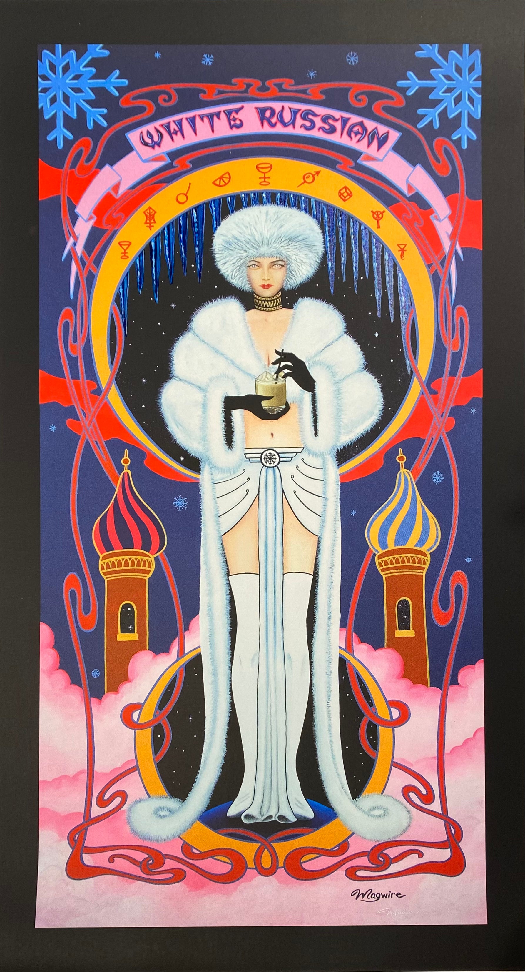 White Russian - Uniquely Embellished 1/1