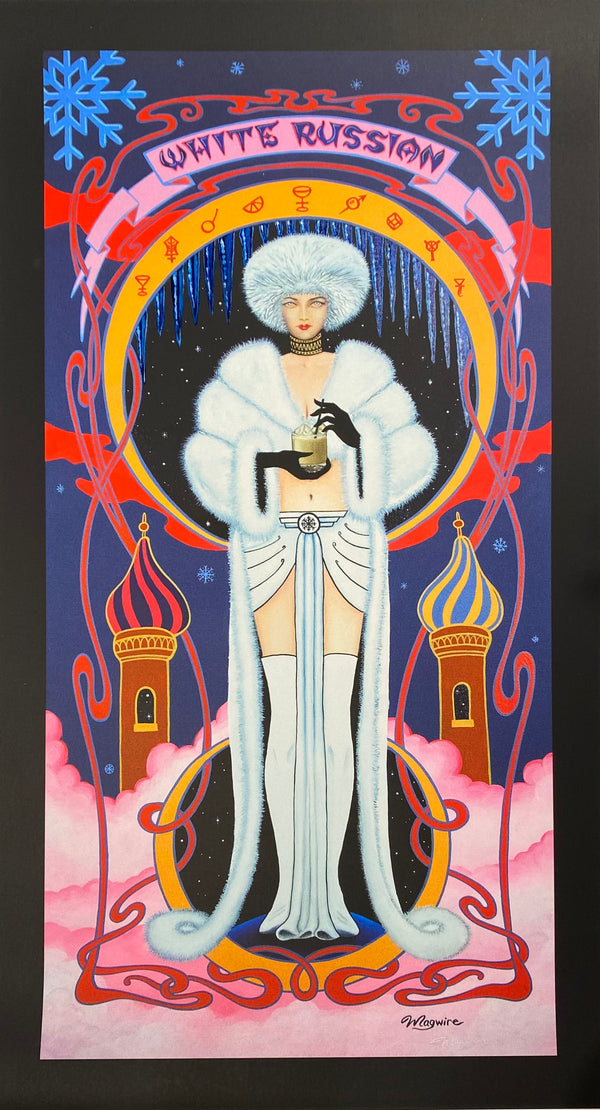 White Russian - Uniquely Embellished 1/1
