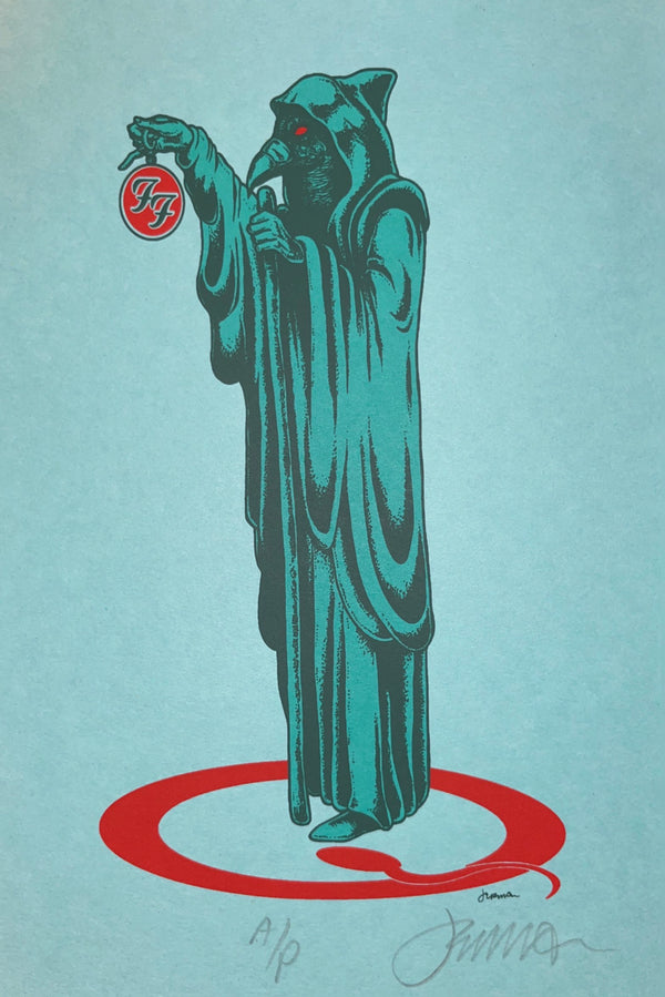 FF Vulture - Them Crooked Graphic on Blue Raspberry