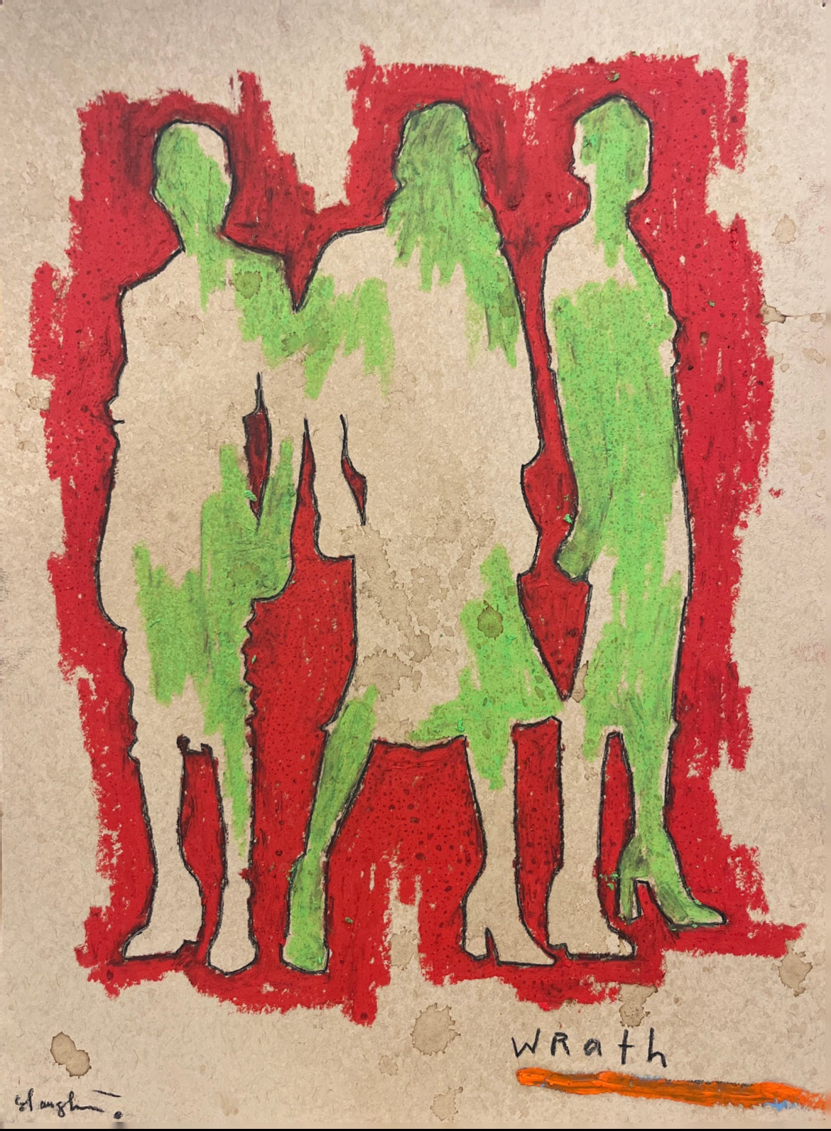 7 Deadly Sins Set - Framed