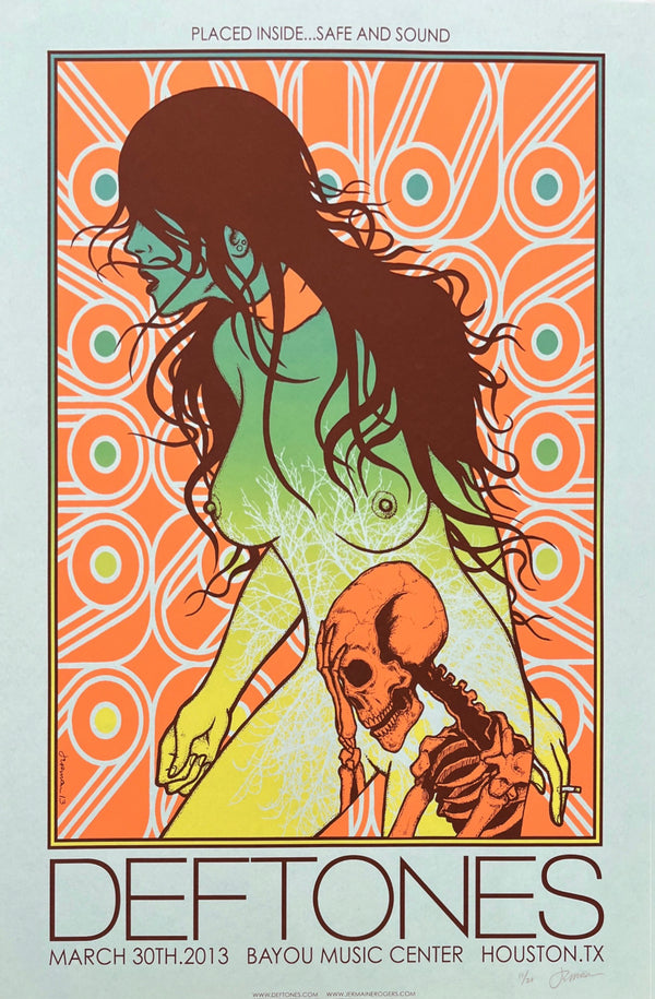 *Deftones North American Tour Full Set- Matching Numbers on Blue Raspberry