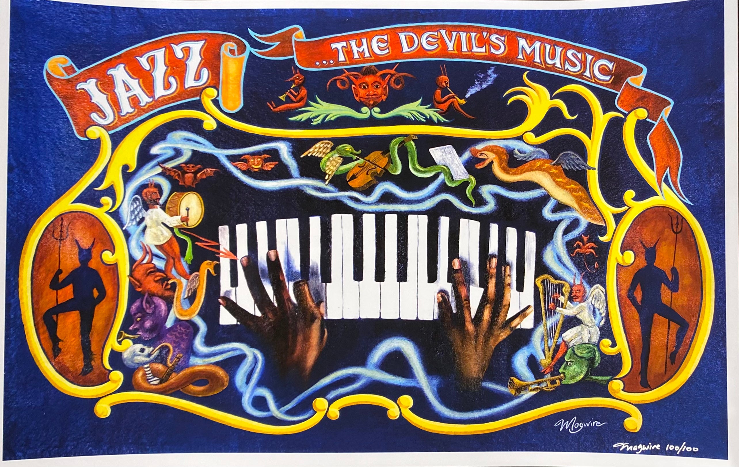 Jazz the Devil's Music #2. 50/50