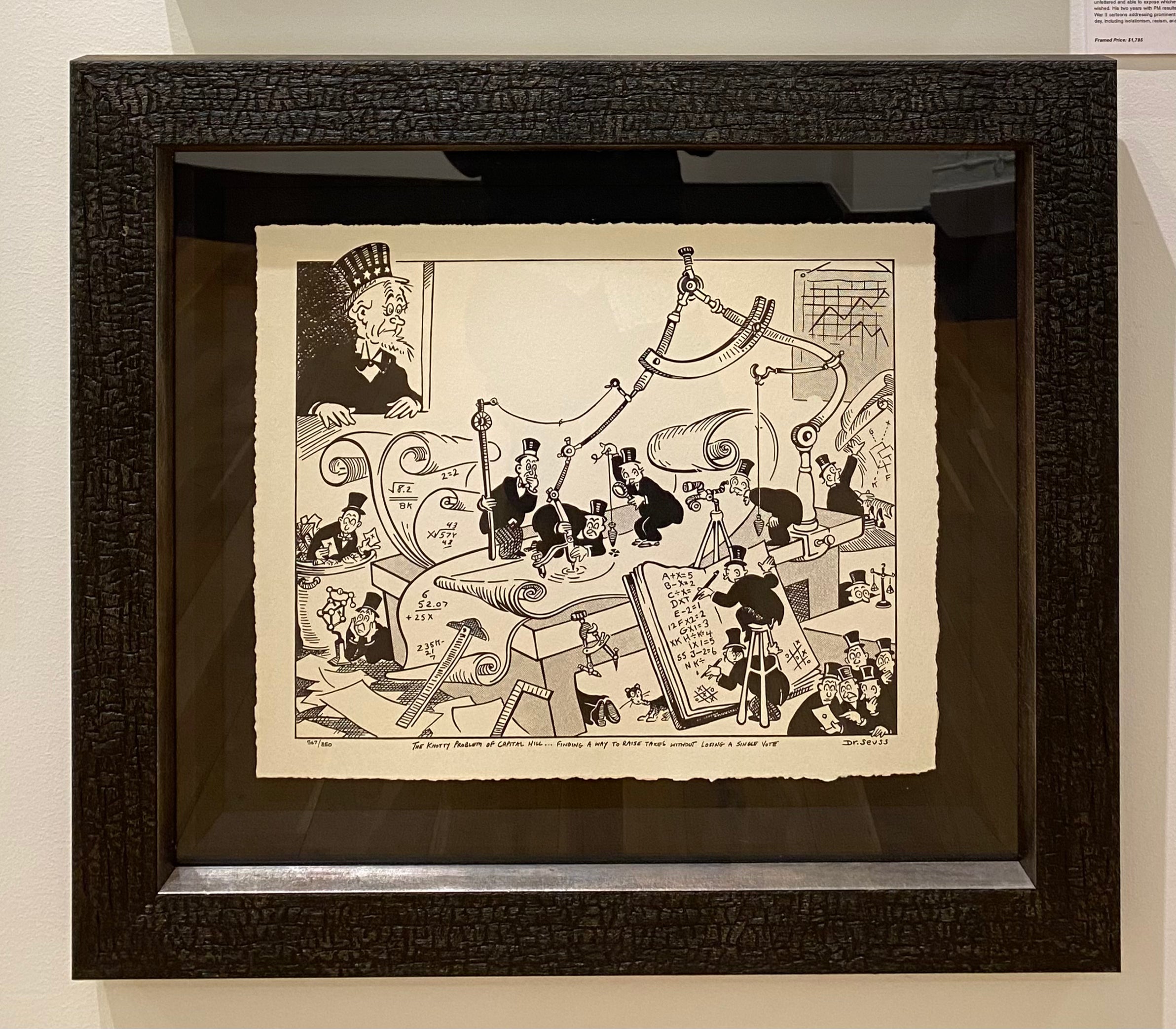 Knotty Problem - #567 FRAMED