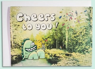 Cheers to You Greeting Card