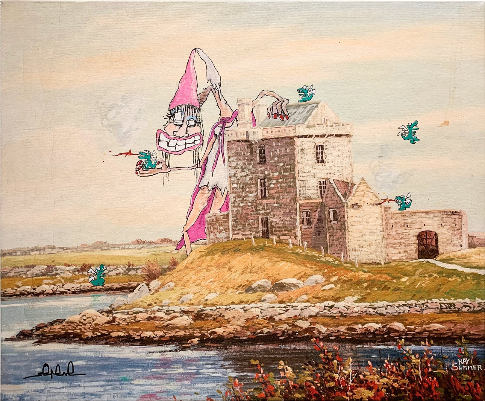 Pretty-ish Princess - Framed