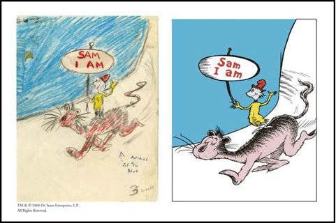 Sam I Am - Diptych