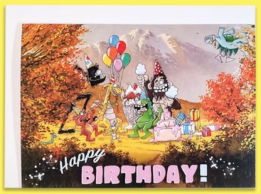 Happy Birthday Greeting Card