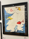 One Fish Two Fish Red Fish Blue Fish 60th Anniversary - FRAMED 194/395