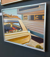Carrie Graber's artwork custom framed by Ao5 Gallery.