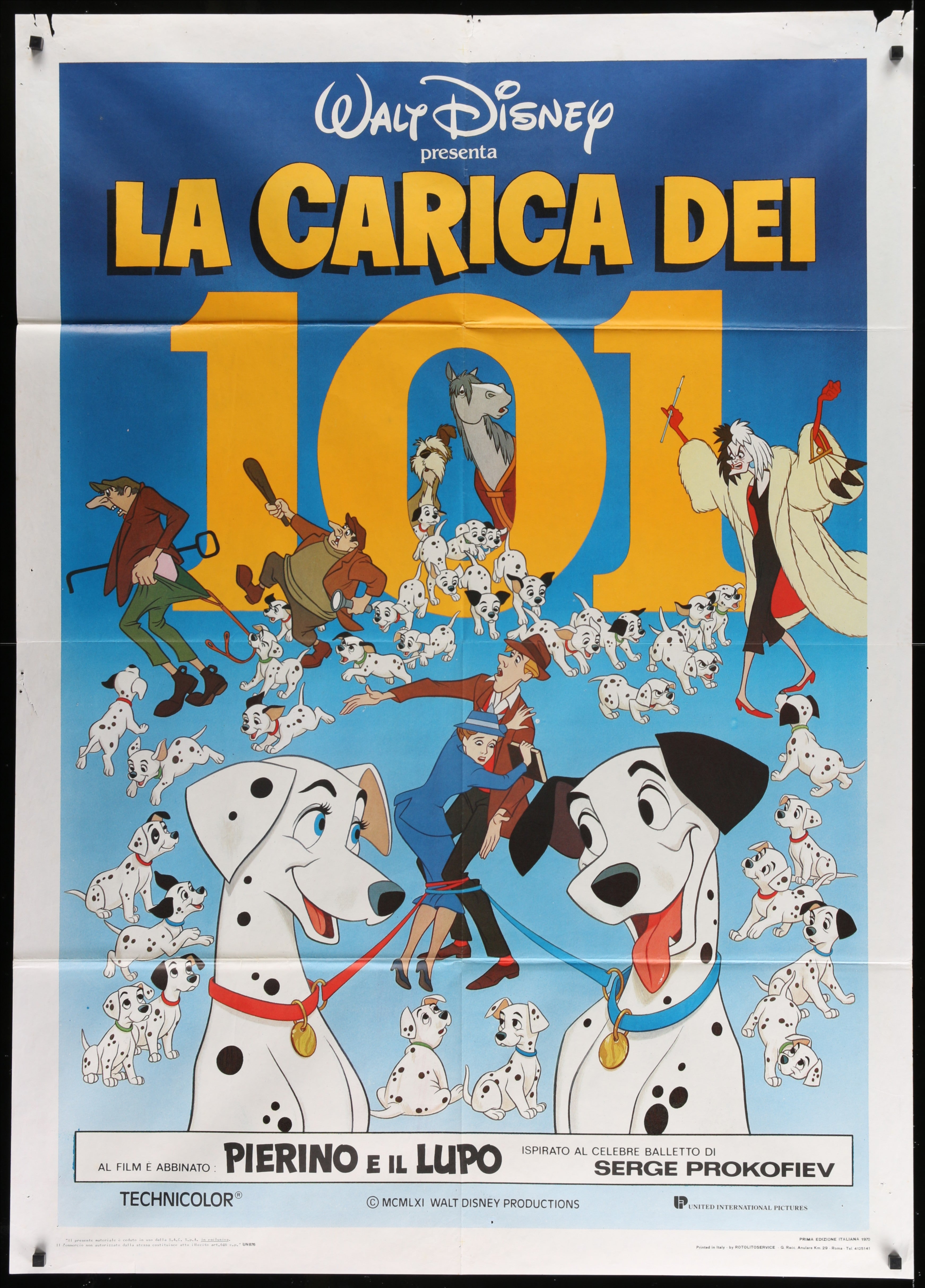 101 Dalmatians Re-Release Italian