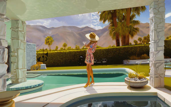 Lilac and Azure Skies