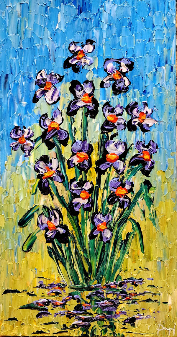 Irises of Gentle Beauty