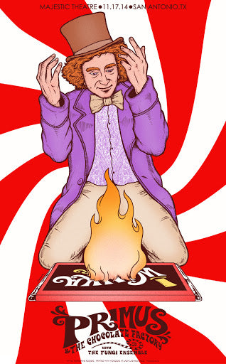 Primus & The Chocolate Factory - San Antonio, TX - 11.17.14  copy 61/200
