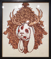 3 Eyed Jackalope - 10/60 - Opal Stardream - FRAMED