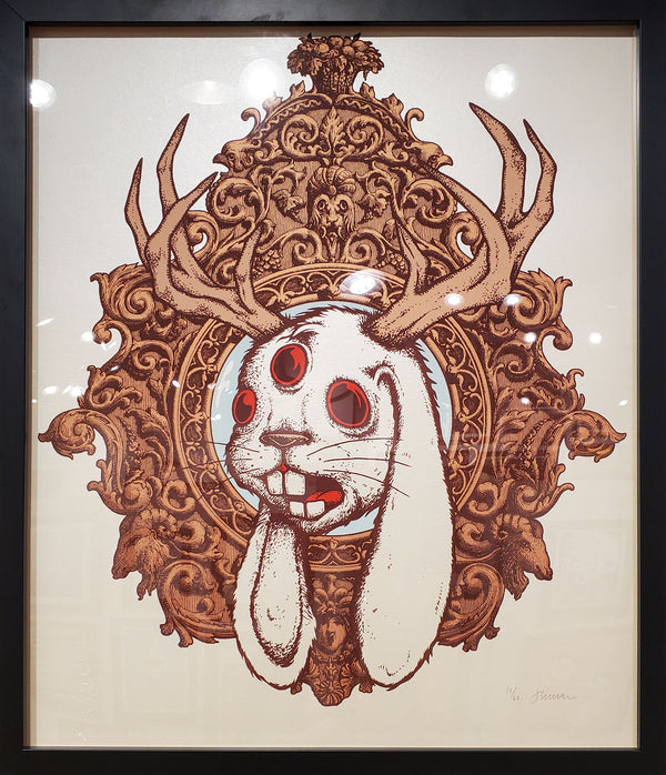 3 Eyed Jackalope - 10/60 - Opal Stardream - FRAMED