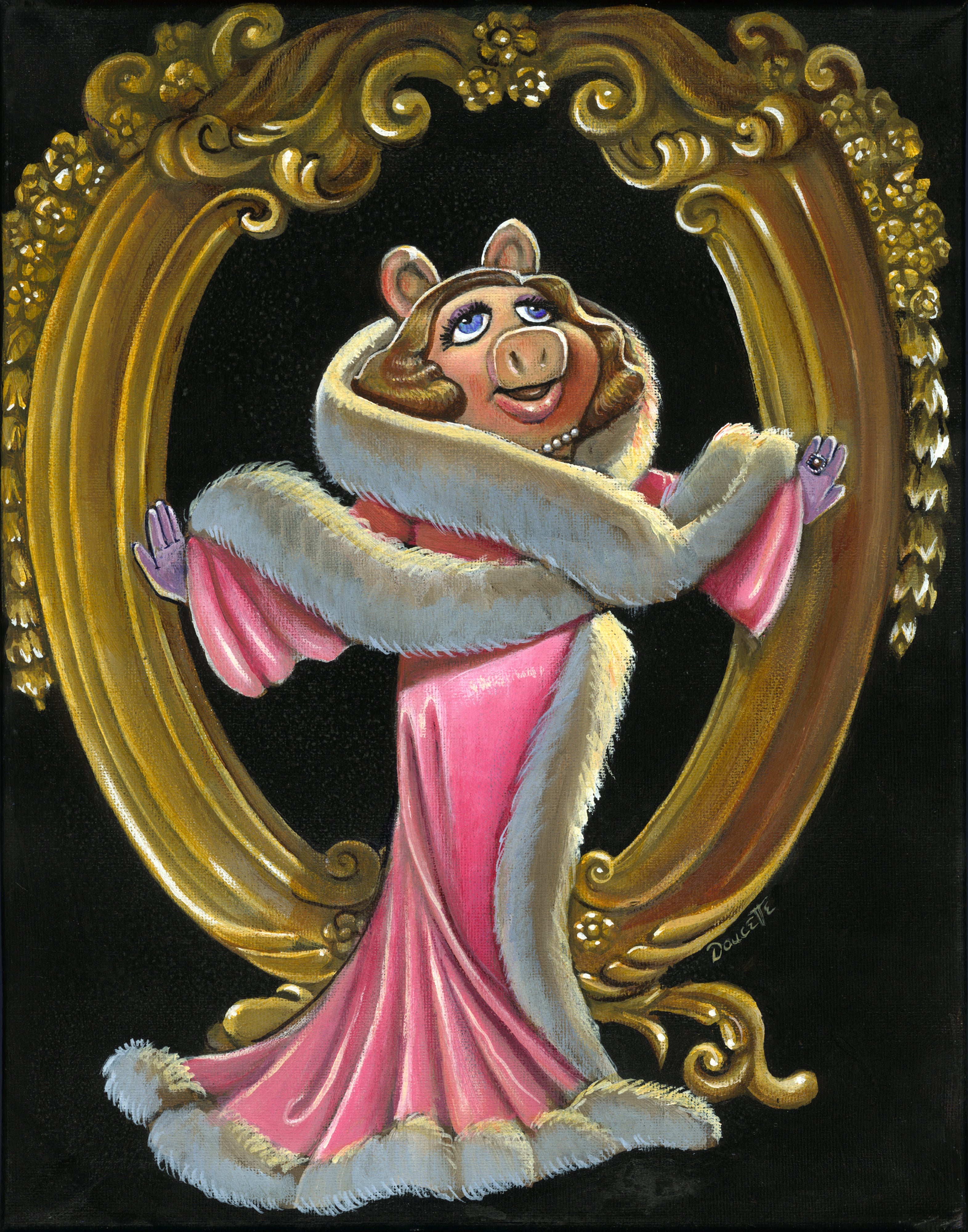 Glam Miss Piggy