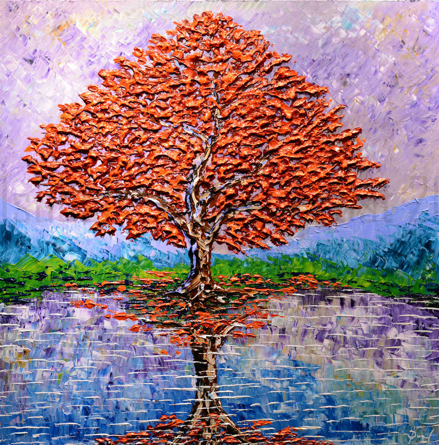 Maple of the Violet Sunset