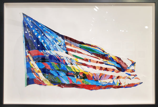 Untitled Flag (Angel Hair)