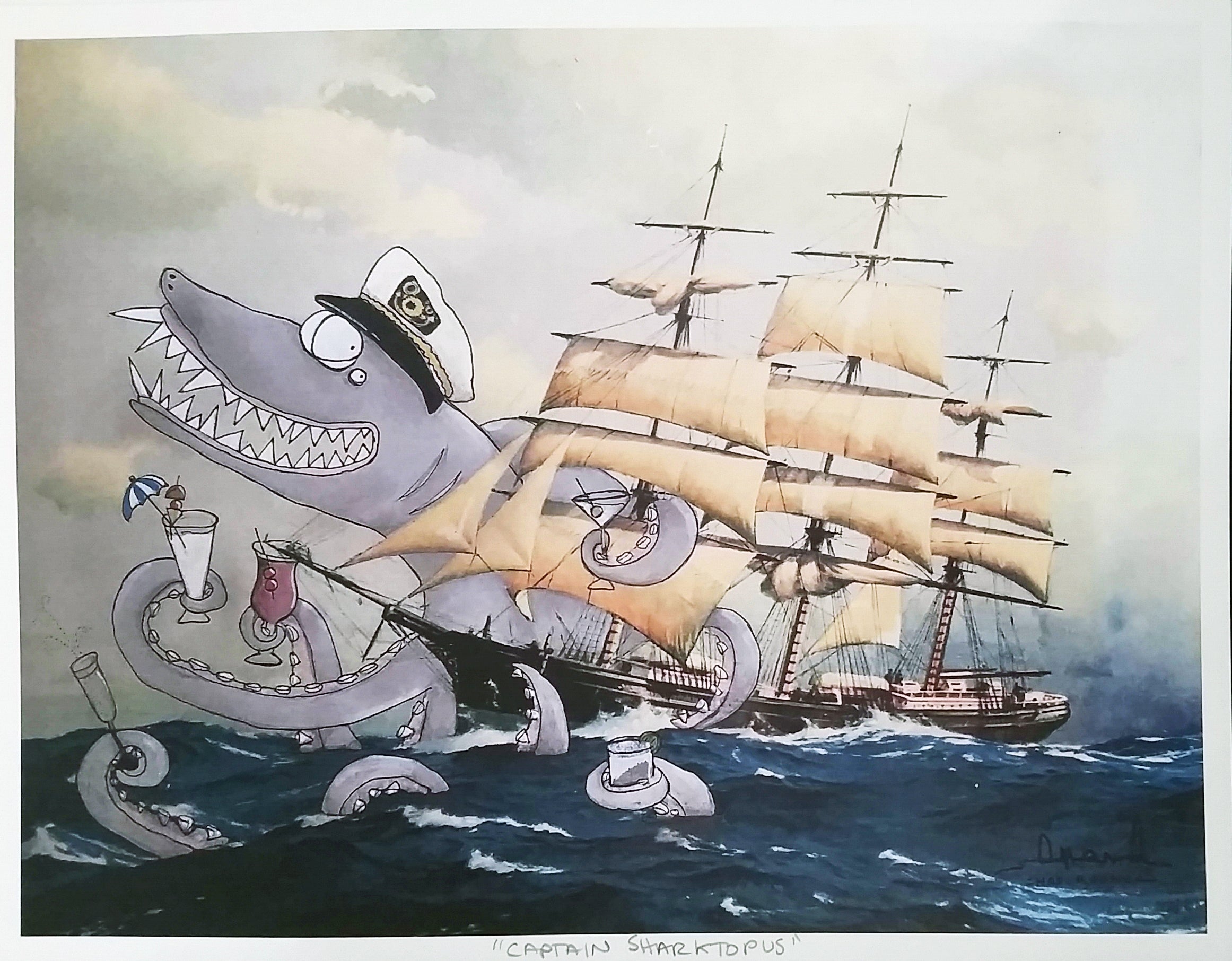 Captain Sharktopus