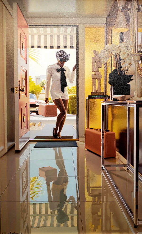 Composition in Opals DLX 2/25 - Framed