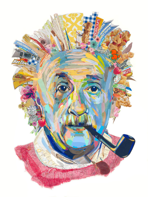 Albert Einstein (Theory) 4/12 - Framed